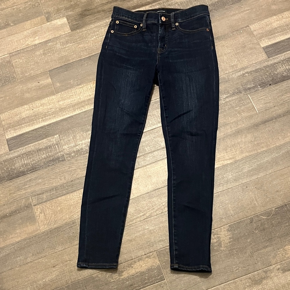 J. Crew Dark Blue Women's Skinny Jeans - Picture 5 of 9